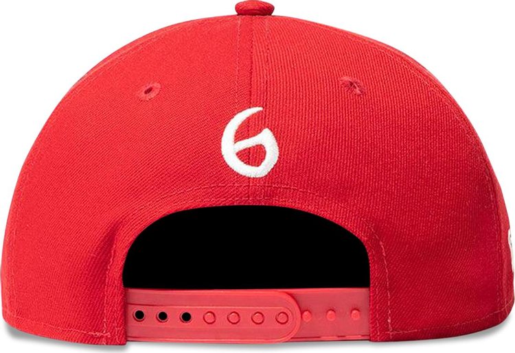 SAINT Mxxxxxx x New Era 9FIFTY MX Logo Cap Red