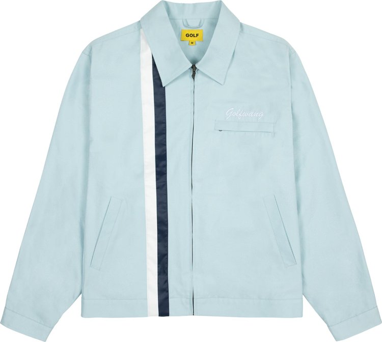 GOLF WANG Petrol Jacket Light Blue