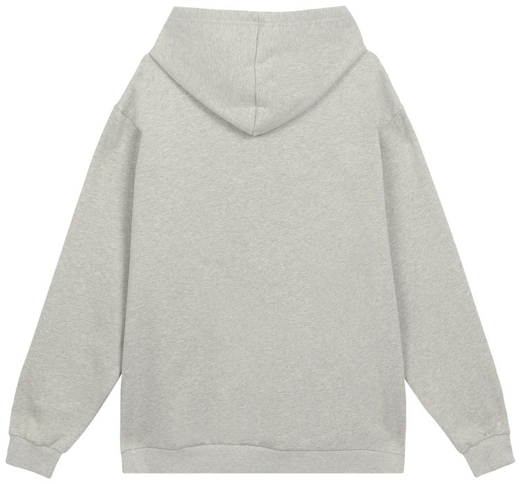 GOLF WANG Crochet Front Hoodie Heather Grey