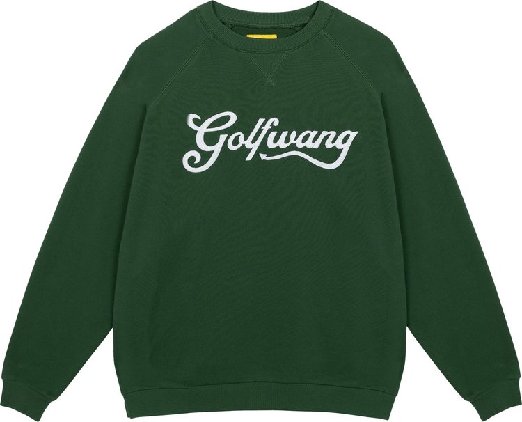 GOLF WANG Diablo Raglan Crewneck Dark Green