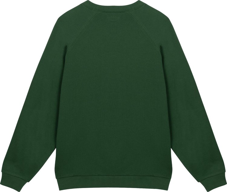 GOLF WANG Diablo Raglan Crewneck Dark Green