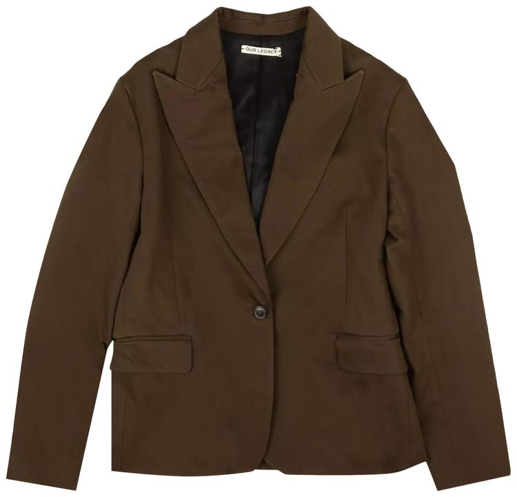Our Legacy Bullshark Blazer Brown