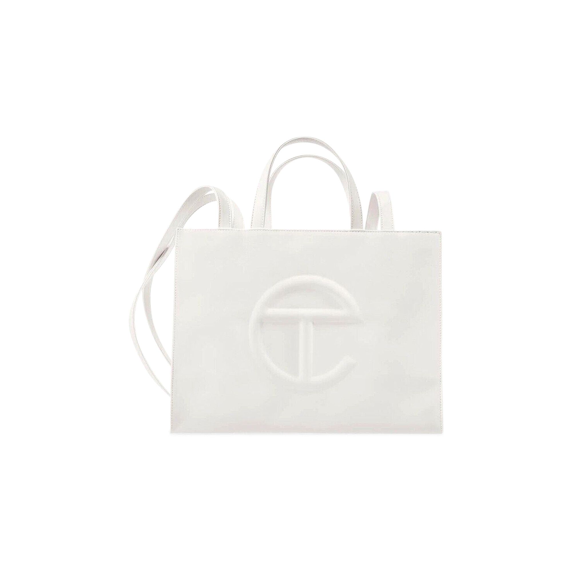 【TELFAR】Small Shopping Bag White Small Shopping Bag - White Paper