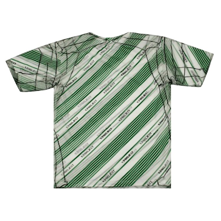 YProject Printed Cover T Shirt WhiteGreen