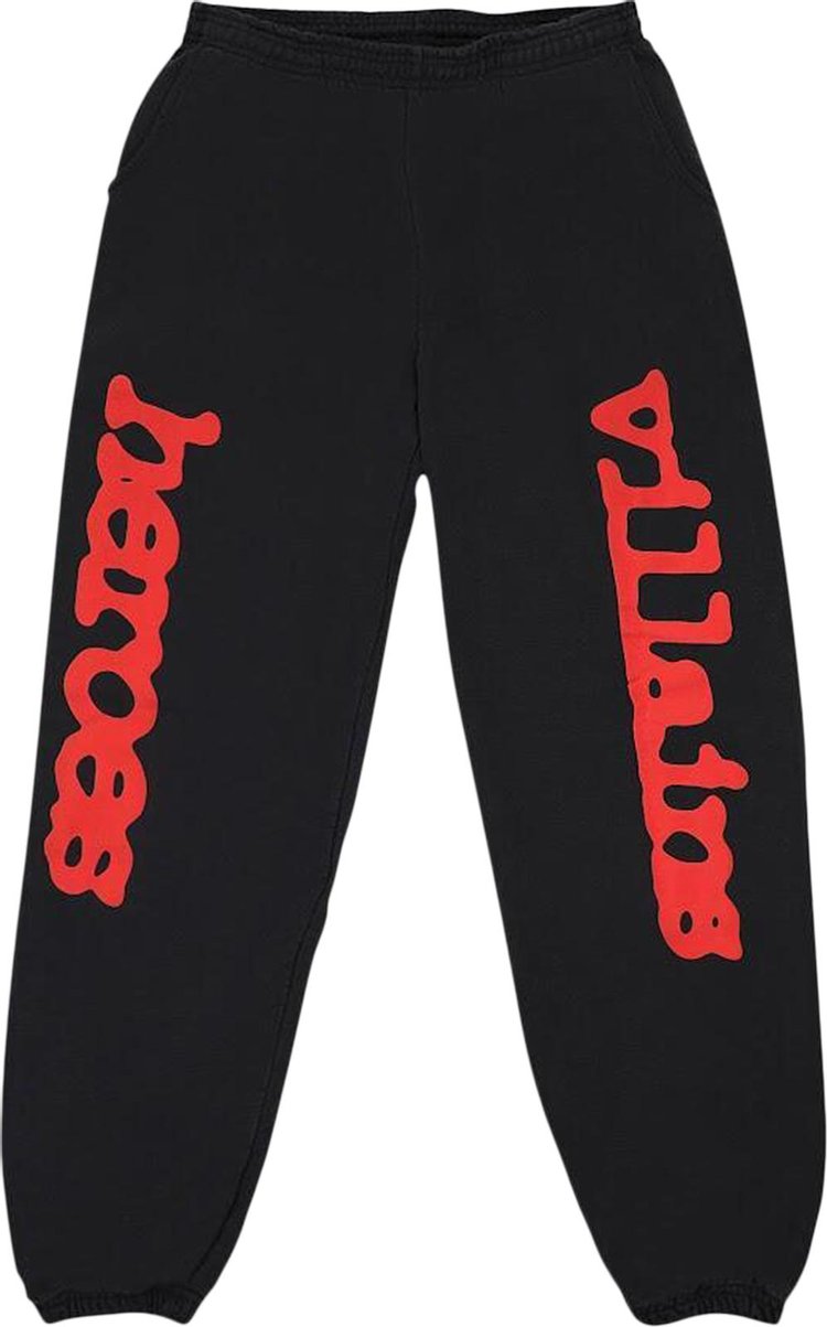 Sp5der x Metro Boomin Sweatpants Black