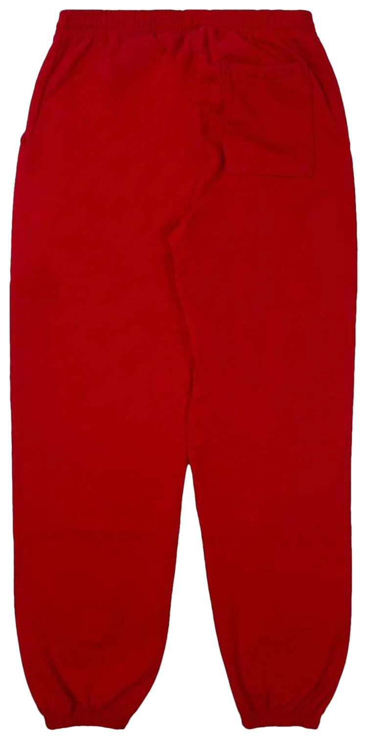 Sp5der x Metro Boomin Sweatpants Red