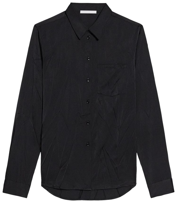 Helmut Lang Crushed Classic Shirt Black