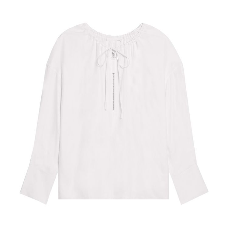 Helmut Lang Drawstring Shirt White