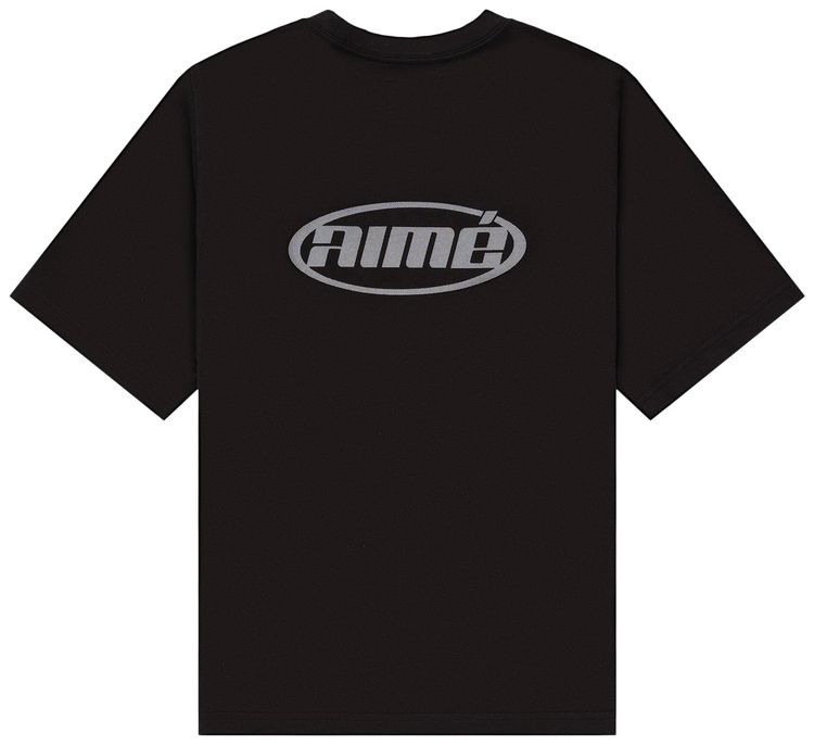 Aime Leon Dore x New Balance Logo Tee Jet Black
