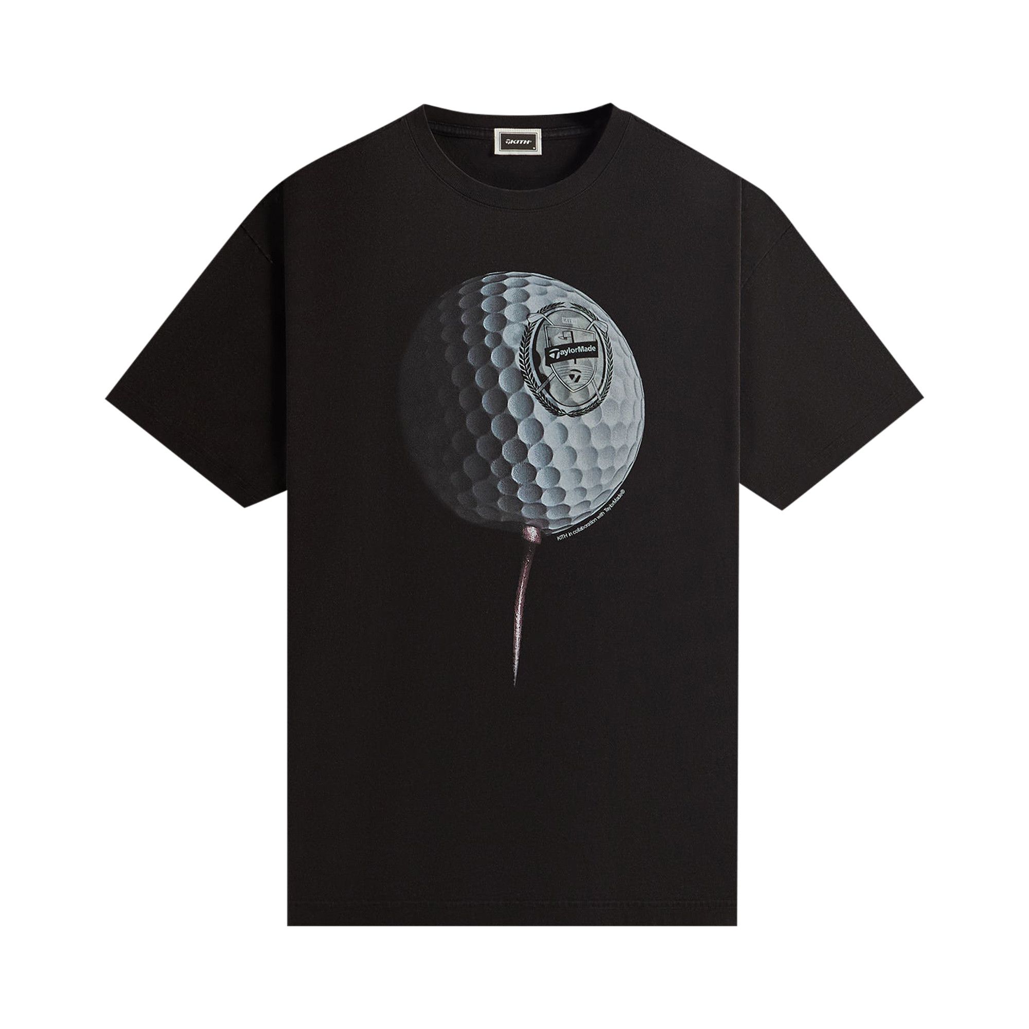 Buy Kith For TaylorMade Golf Ball Vintage Tee 'Black' - KHM032296