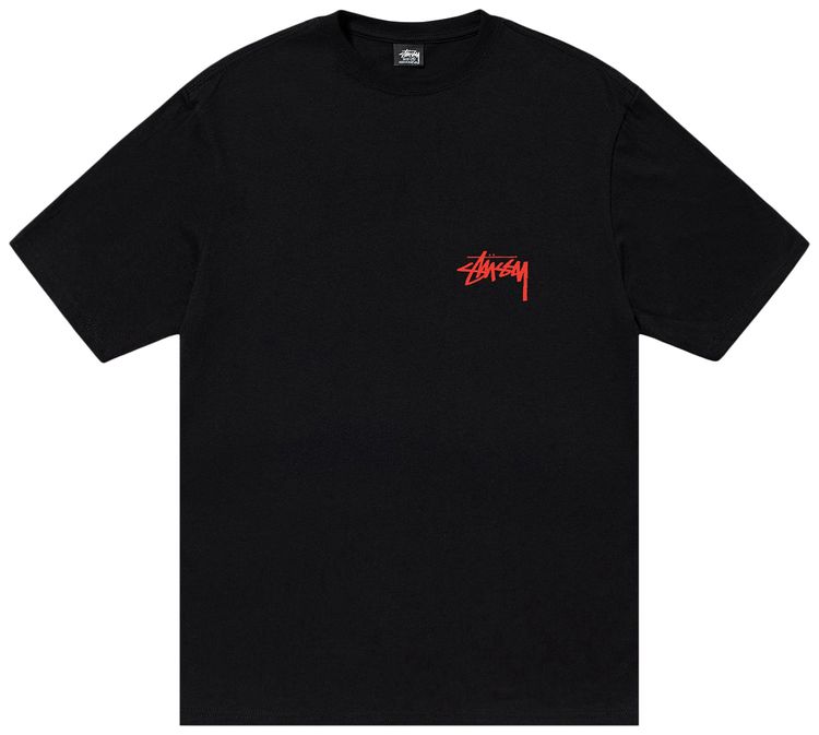 Stussy Shells Tee Black