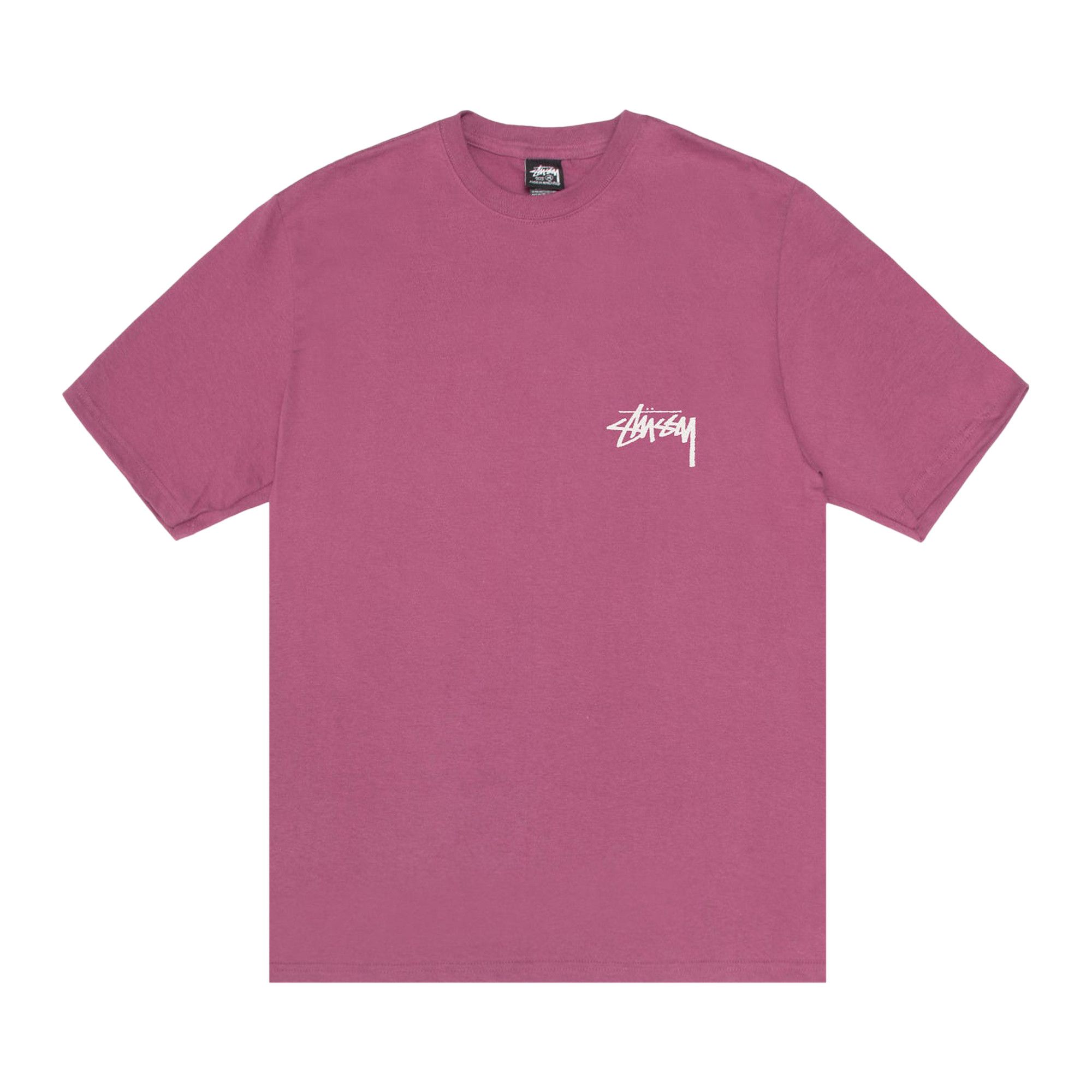 Buy Stussy Shells Tee 'Berry' - 1905067 BERR | GOAT