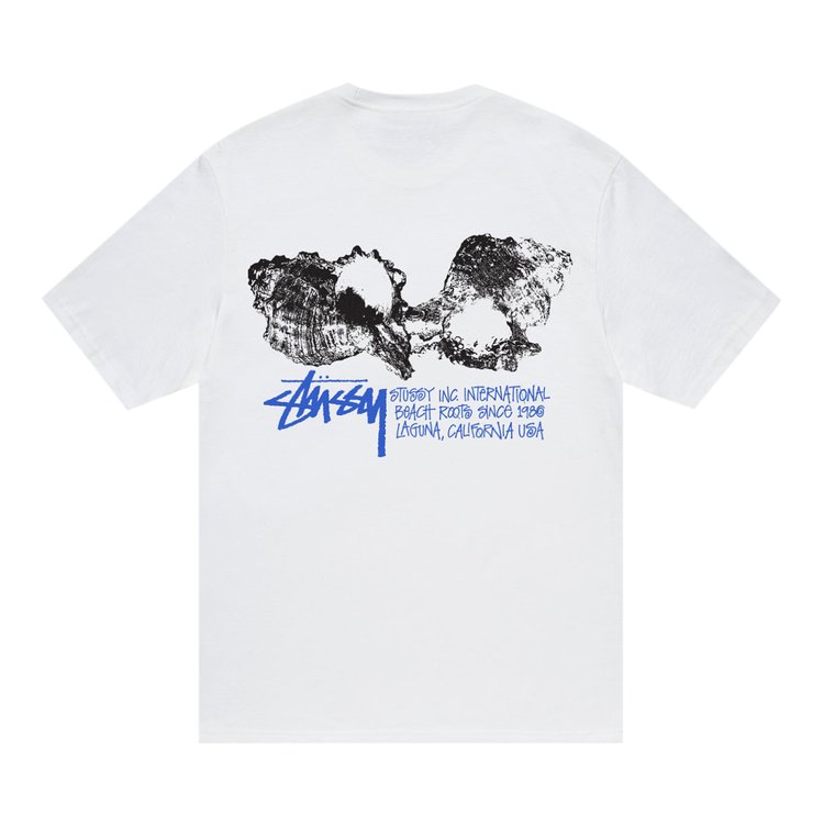 Stussy Shells Tee White