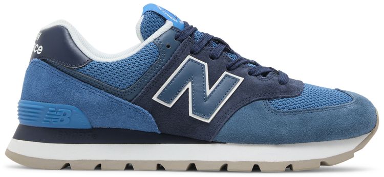 New Balance 574 Natural Indigo Laser Blue