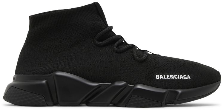 Balenciaga Speed Lace Up Sneaker Black