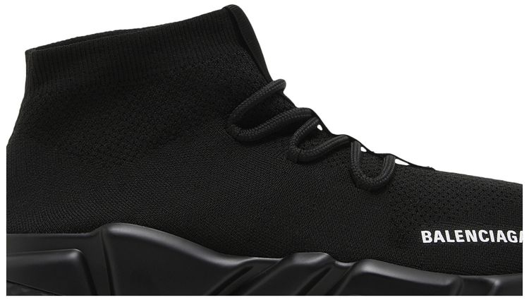 Balenciaga Speed Lace Up Sneaker Black