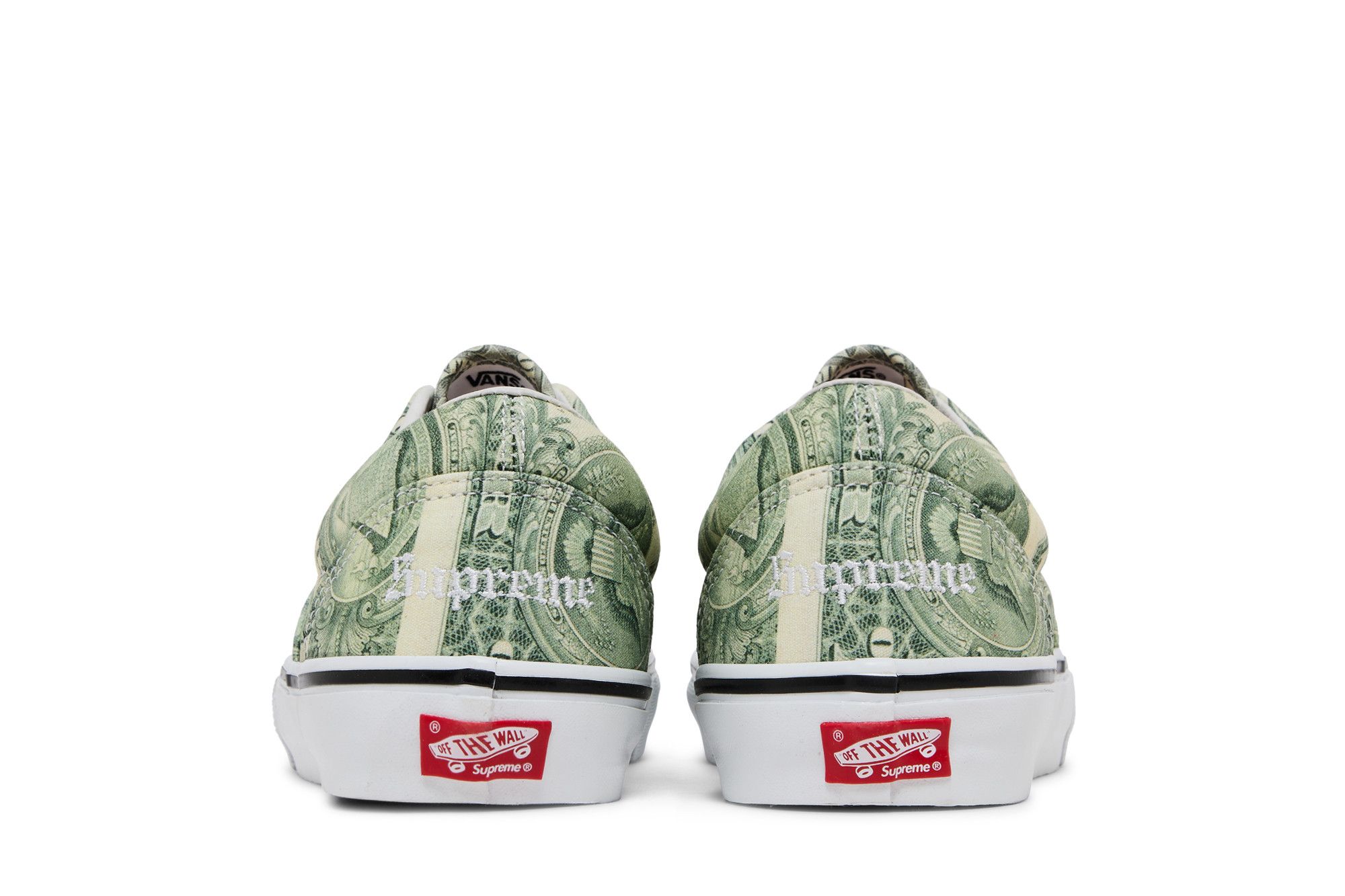 Buy Supreme x Skate Era 'Dollar Bill' - VN0A5FC9GRN | GOAT
