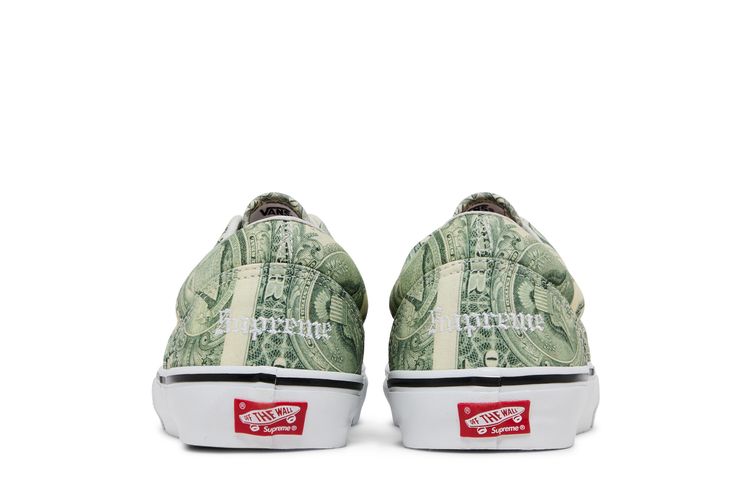 Size Supreme x Vans Skate Era 'Dollar Bill'