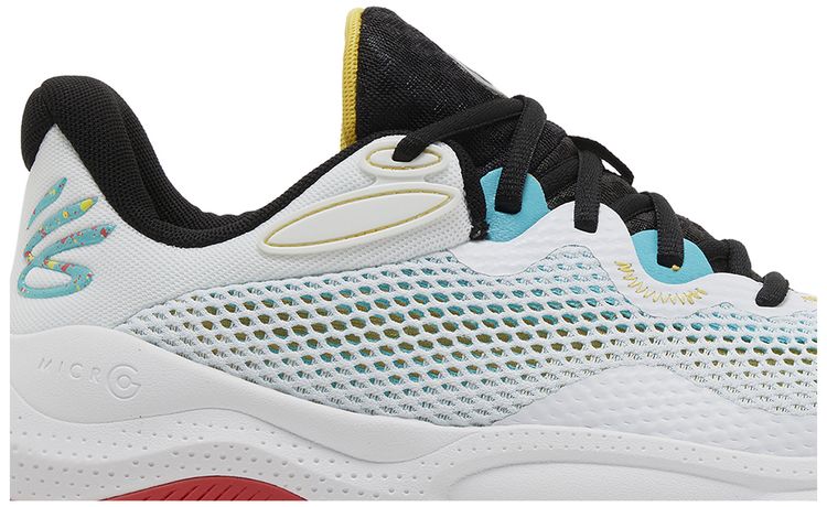Under Armour Curry Splash 24 White Belt Blue
