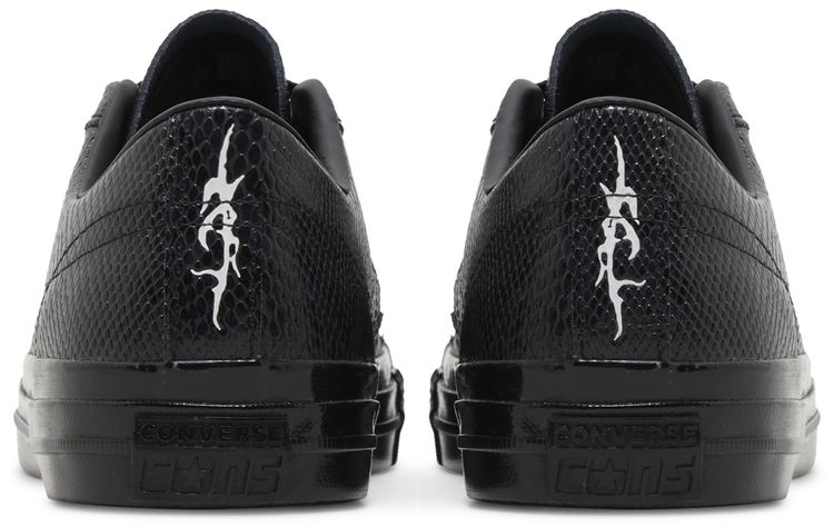 Jamie Platt x Converse One Star Pro Ox Low Black Snakeskin