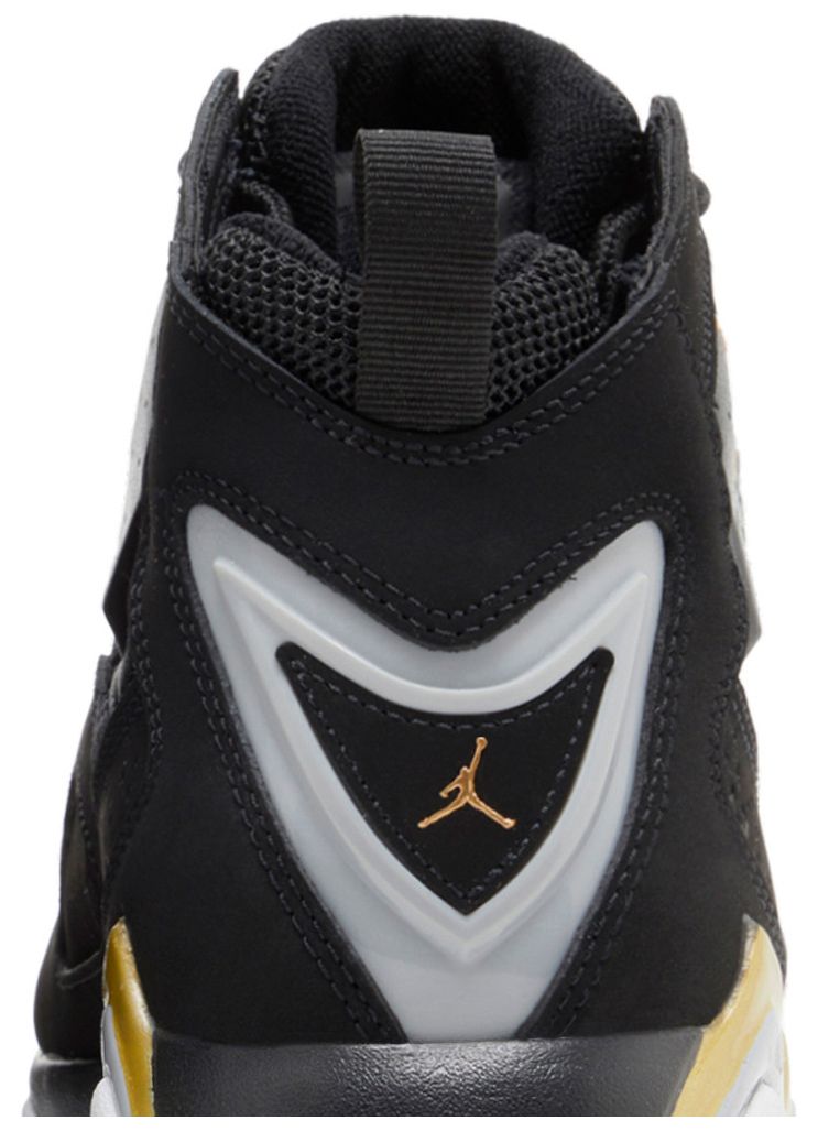 Air Jordan True Flight Black Metallic Gold