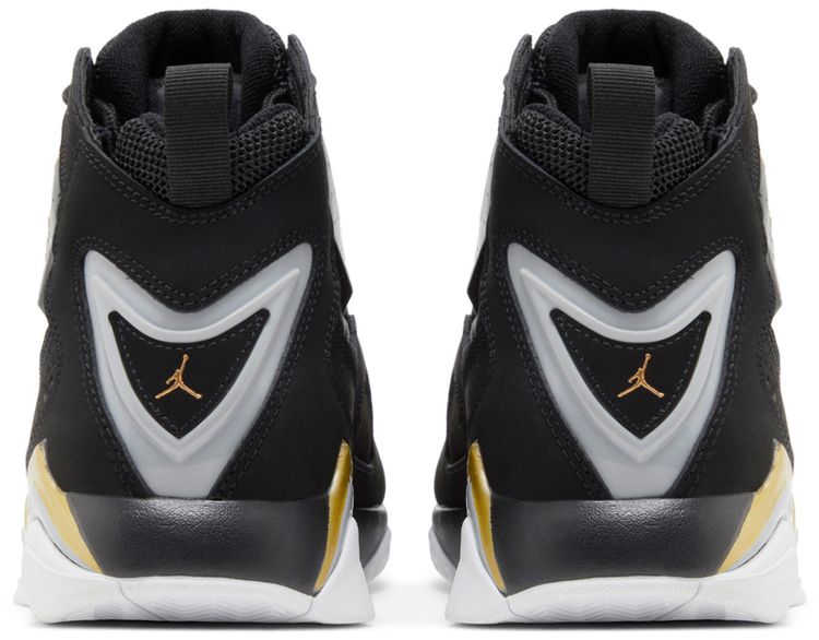 Air Jordan True Flight Black Metallic Gold