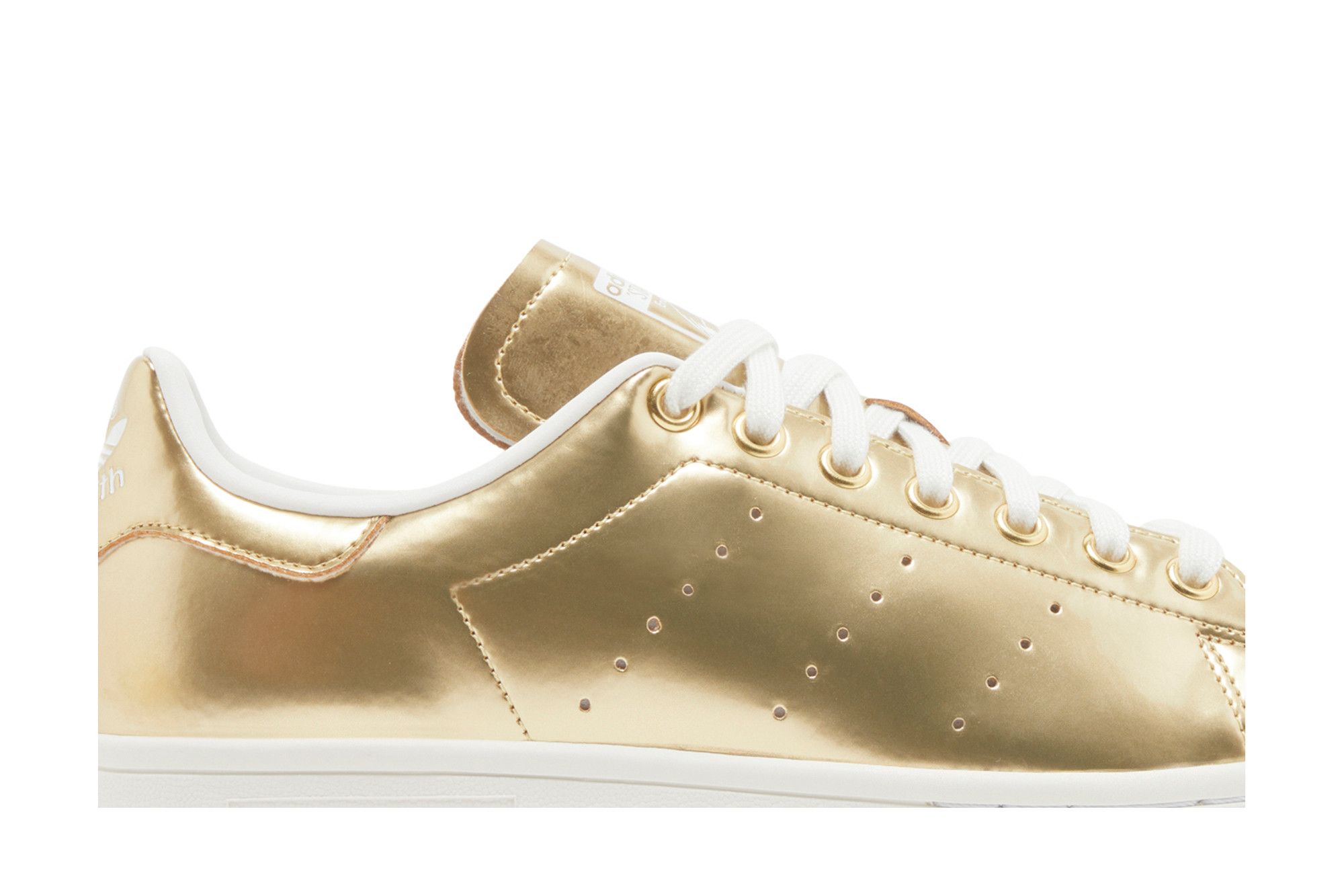Gold metallic adidas on sale