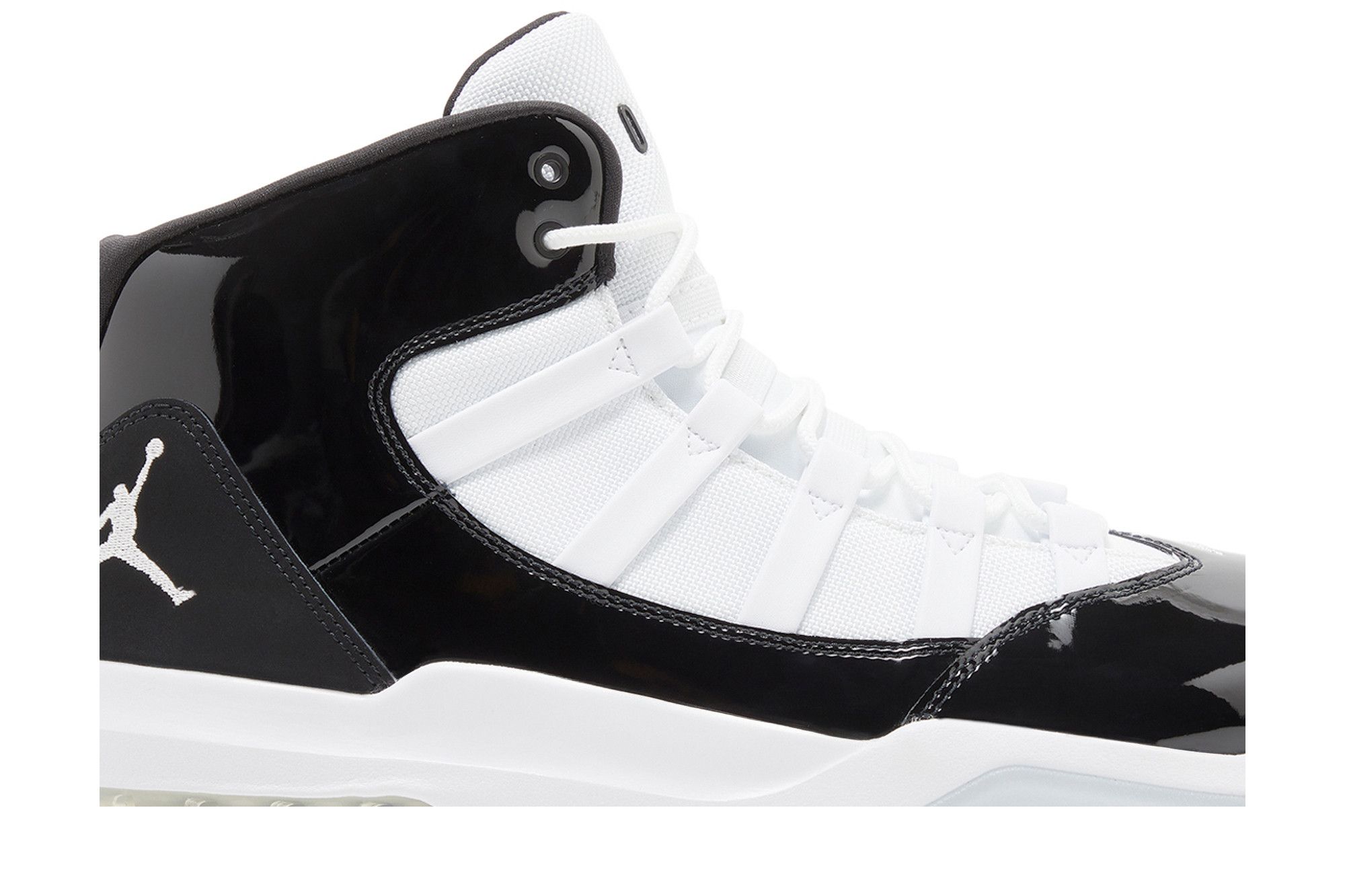 Size 10.0 Jordan Max Aura Black White