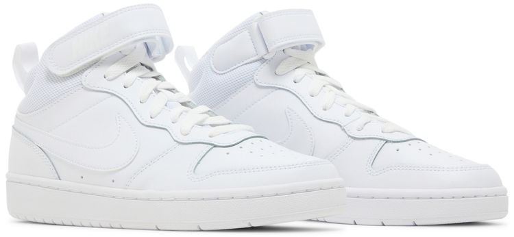 Nike Court Borough Mid 2 GS Triple White