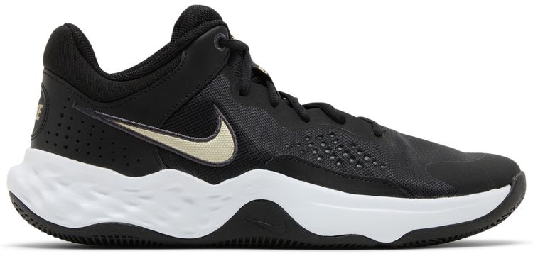 Nike FlyBy Mid 3 Black Metallic Gold Star