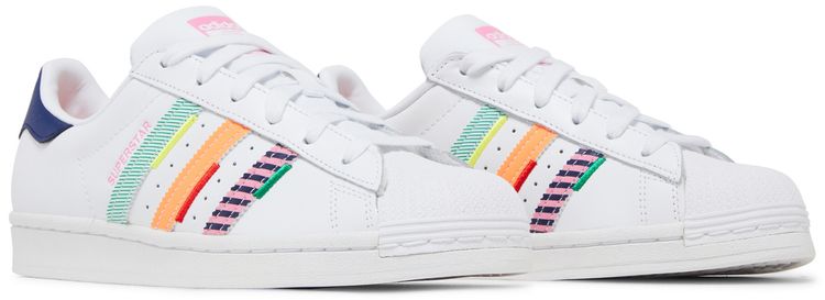 Adidas Wmns Superstar Multi Jagged Stripes