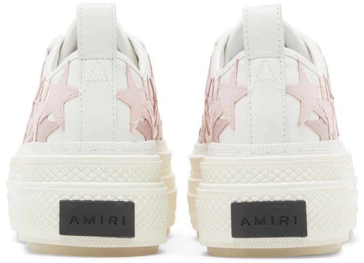Amiri Wmns Stars Platform Court Low White Pink