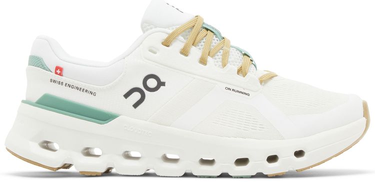 ON Wmns Cloudrunner 2 Undyed Green