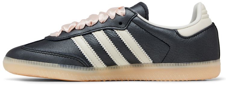 Adidas Wmns Samba Black Wonder Quartz Ribbon Laces