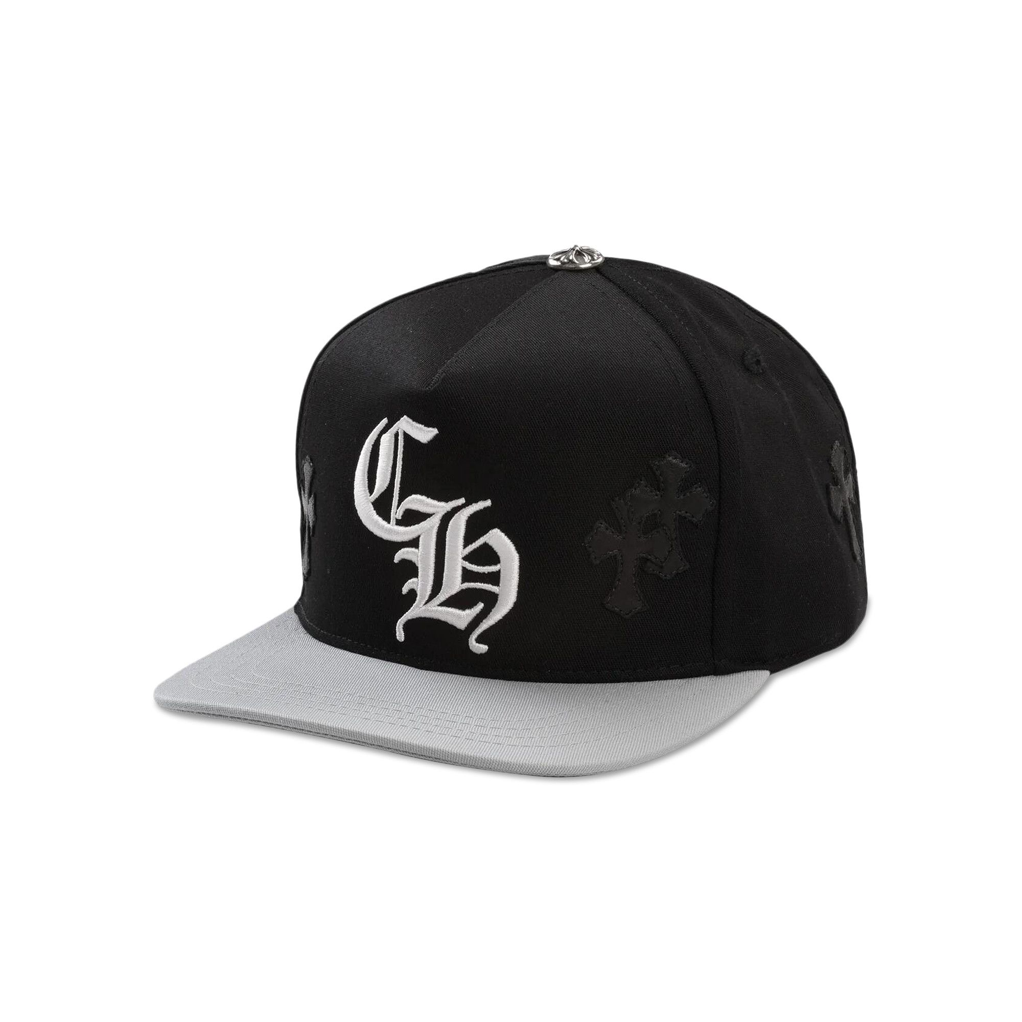 ブランドバッグ通販サイト Buy Chrome 1383 - 'Black/White' Hat Patch Cross Hearts 帽子