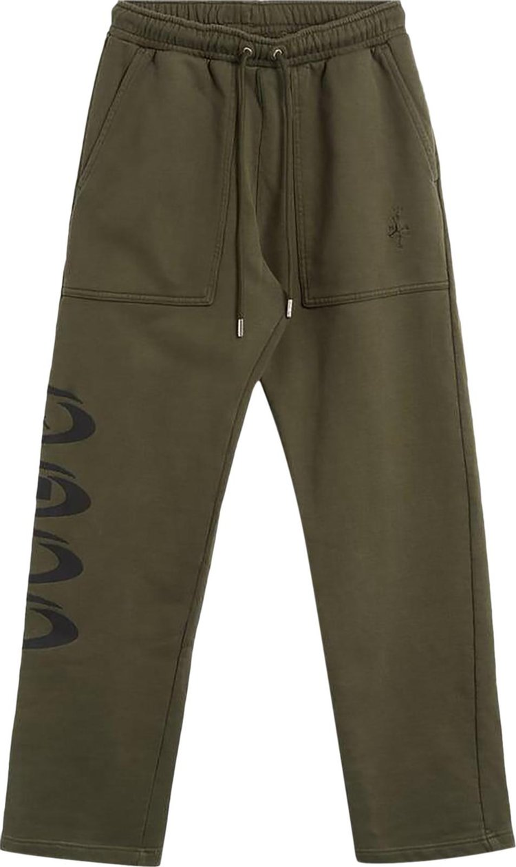 Air Jordan x Travis Scott Fleece Pants Army Green