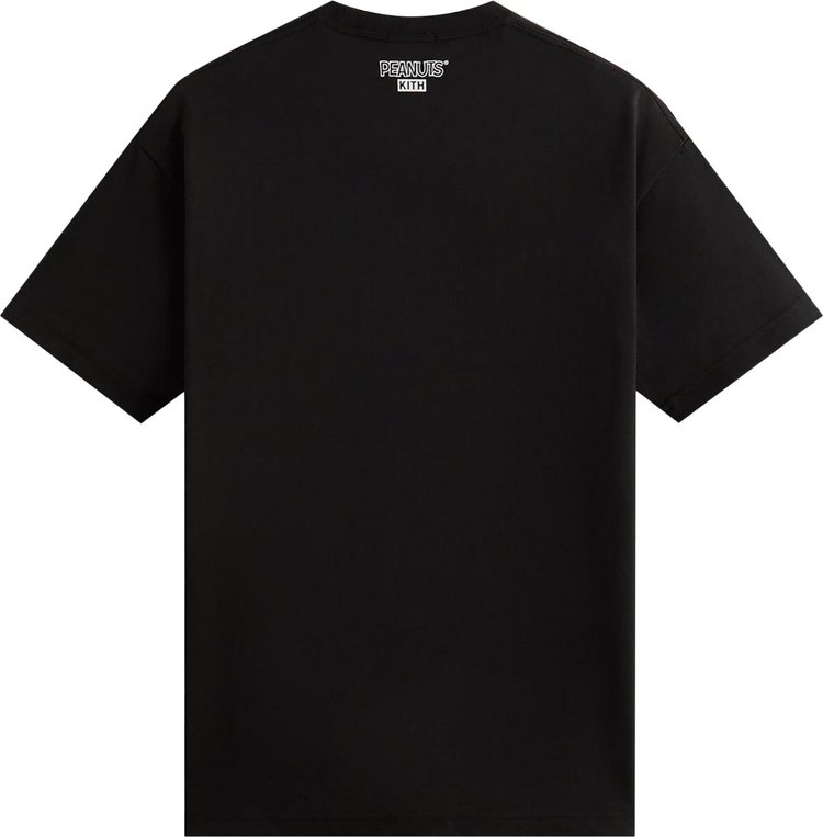 Kith For Peanuts Serif Tee Black