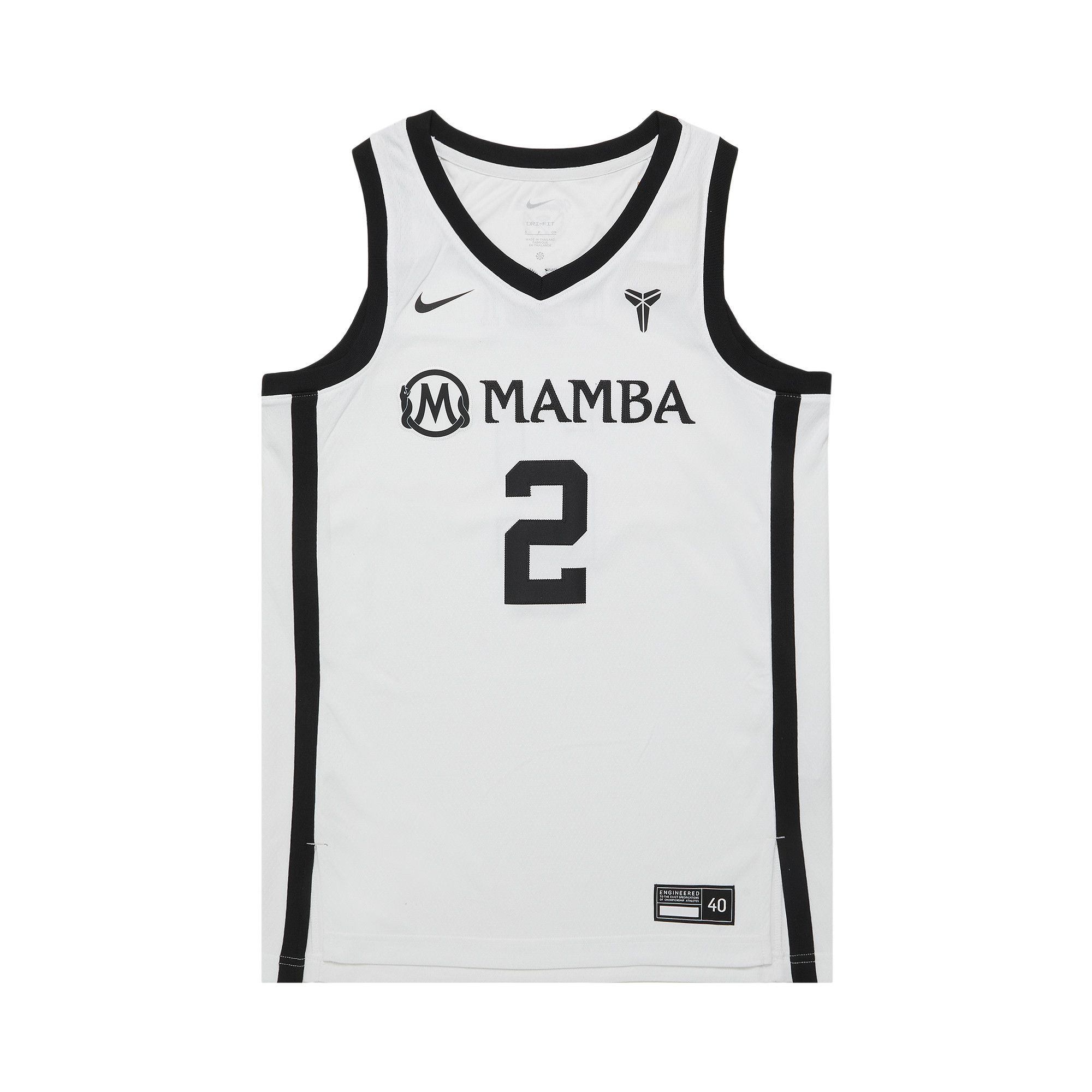 Buy Nike Gigi Bryant Mambacita Basketball Jersey 'White/Black