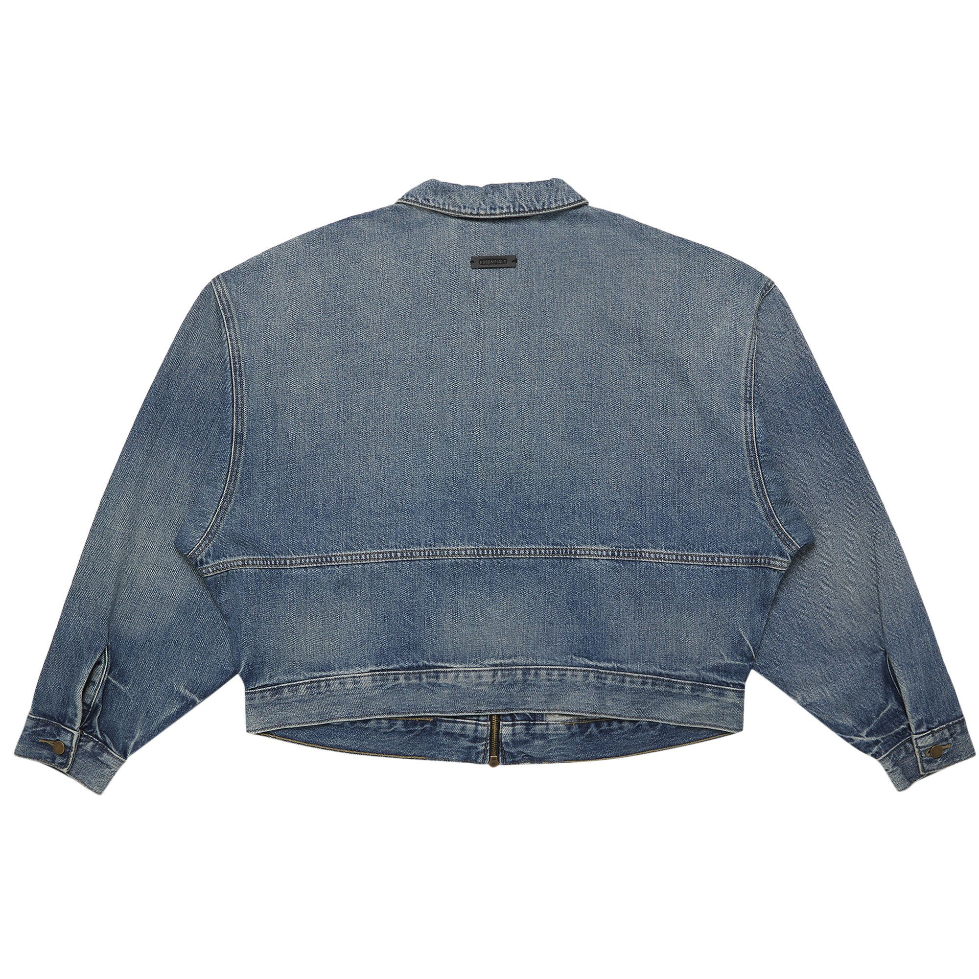 Fear of god denim trucker jacket shop