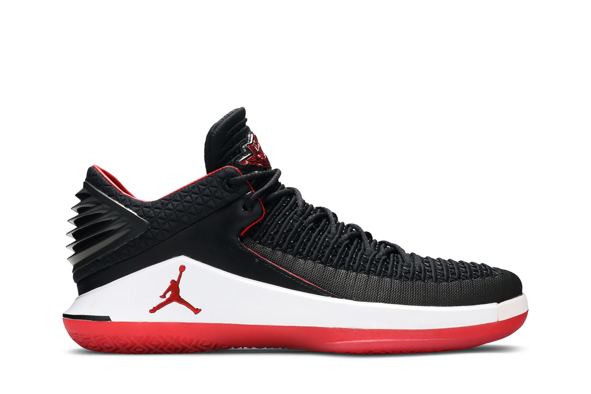 Jordan 32 red black sale