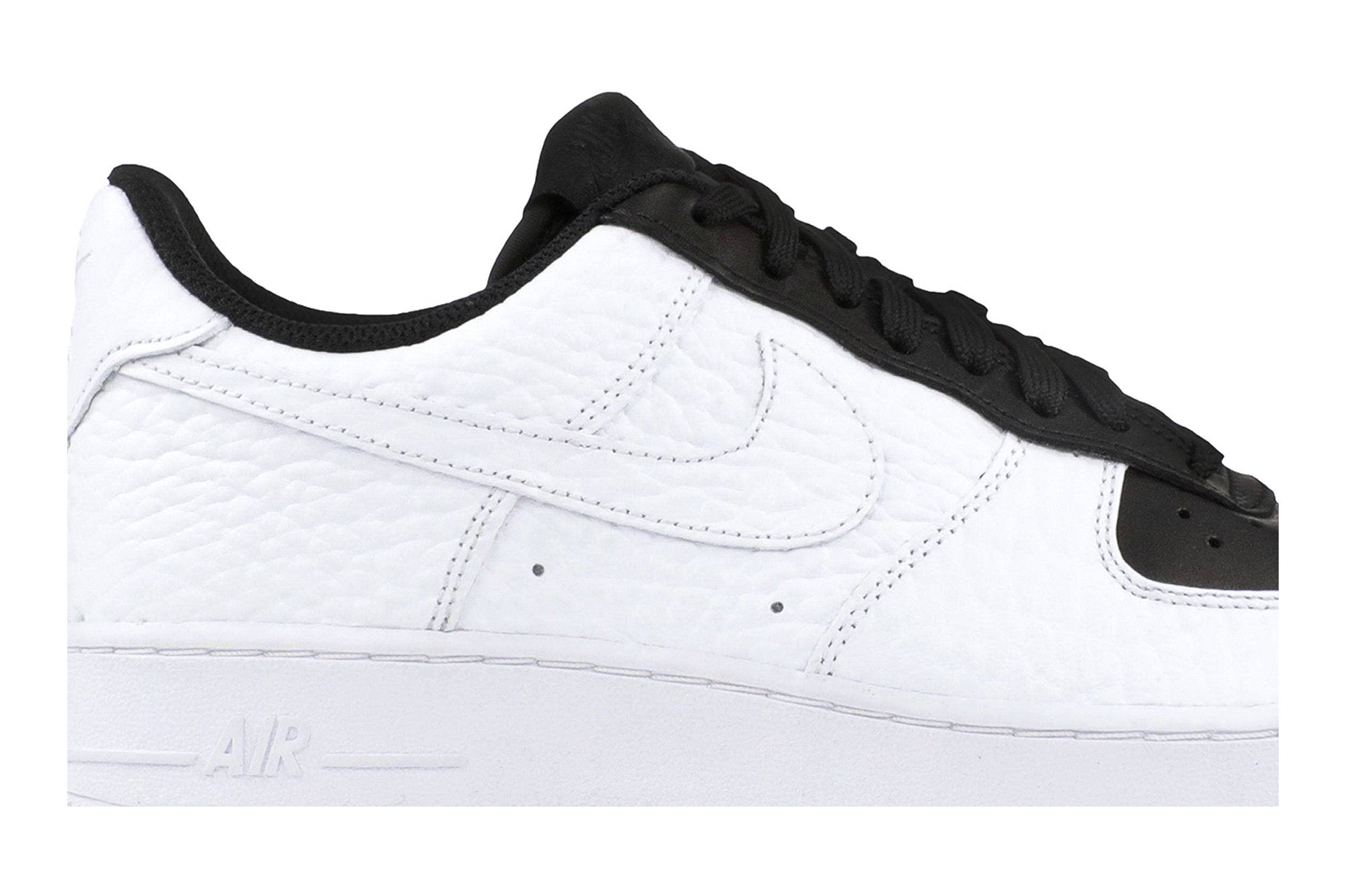 Air force 1 black and white split store