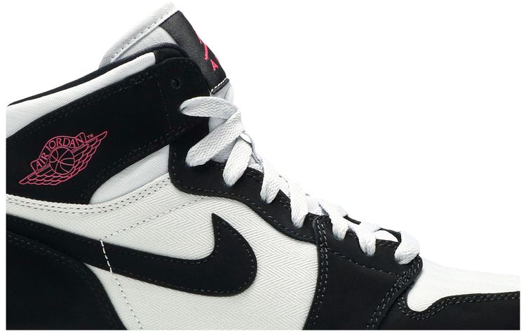 Air Jordan 1 Retro High GS Pure Platinum Black Pink