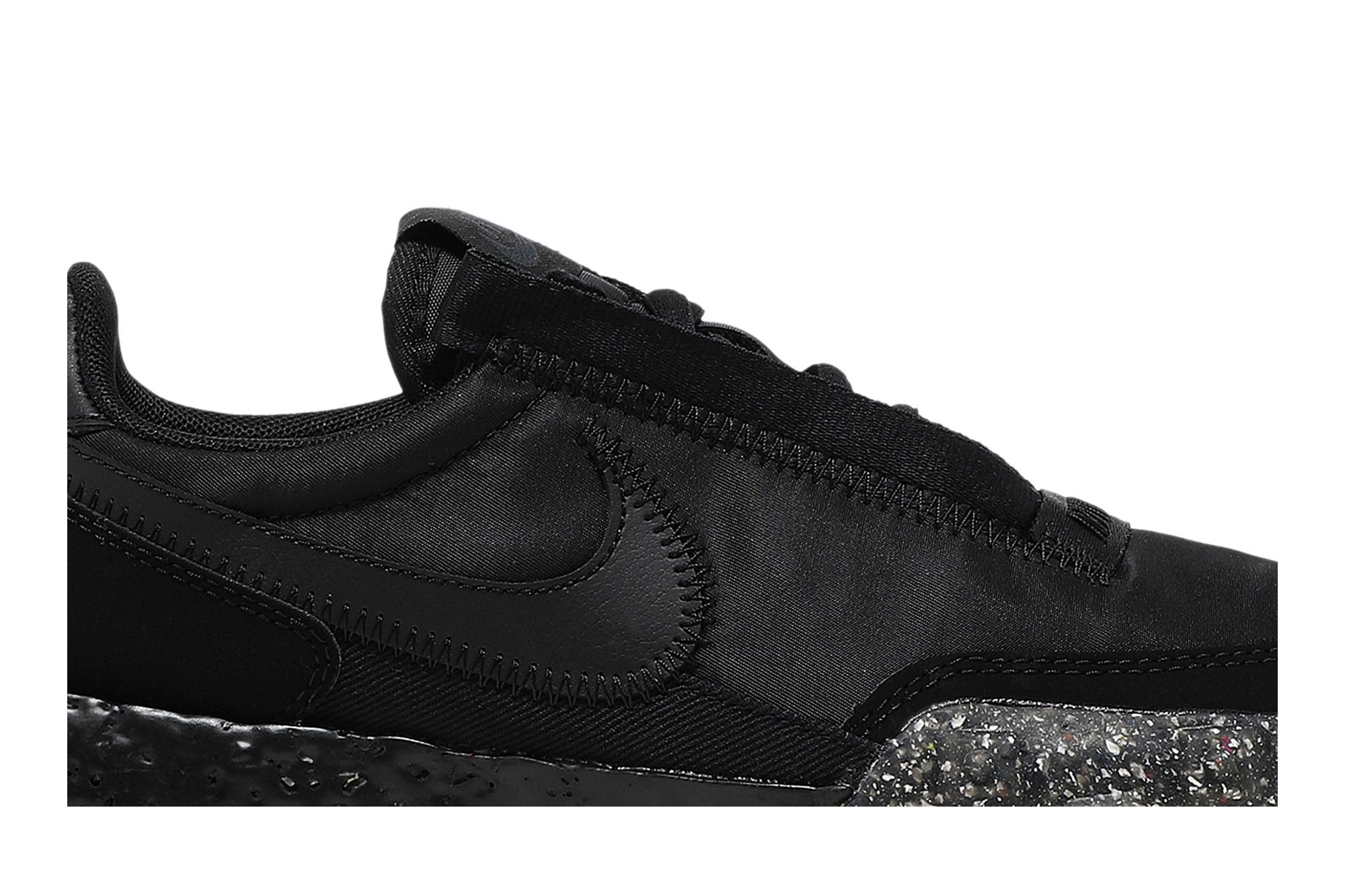nike waffle racer crater black