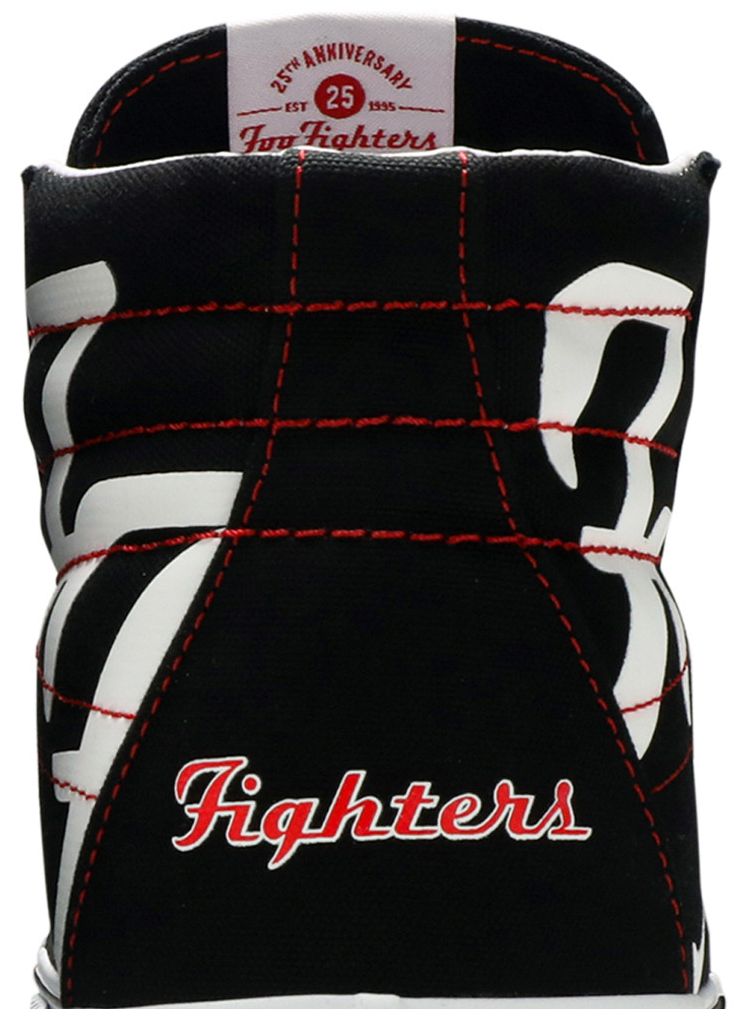 Foo Fighters x Vans Sk8 Hi 25th Anniversary