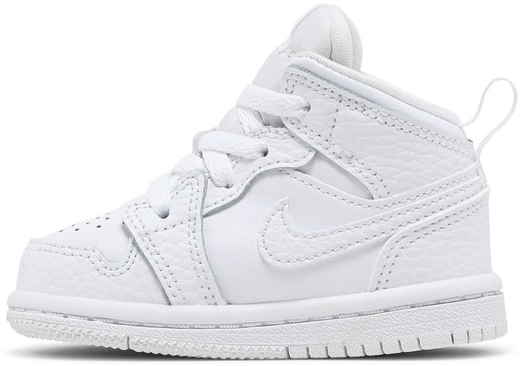 Air Jordan 1 Mid TD Triple White 2022