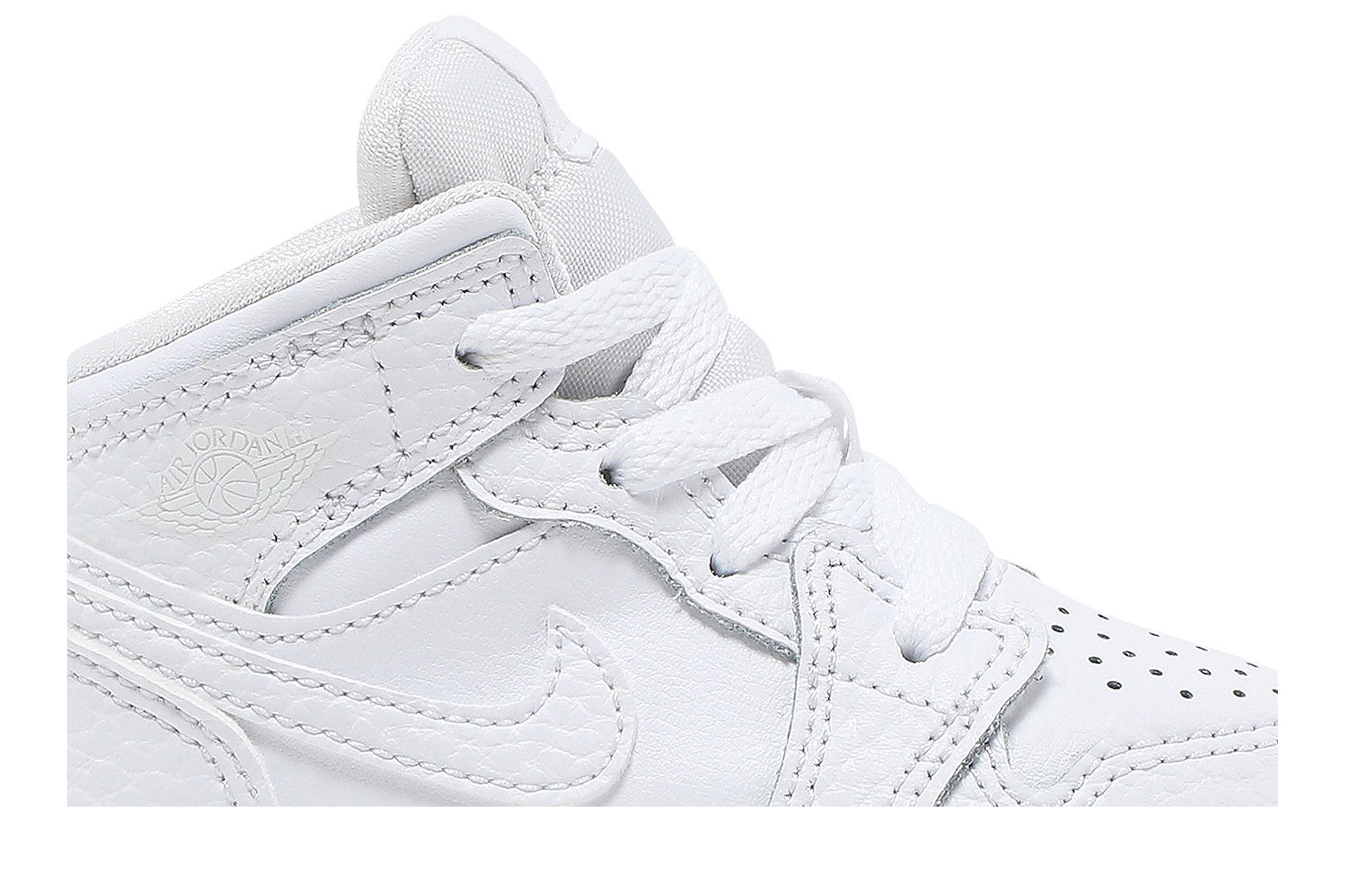 Size 10.0 Air Jordan 1 Mid TD 'Triple White' 2022