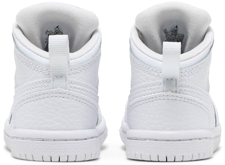 Air Jordan 1 Mid TD Triple White 2022