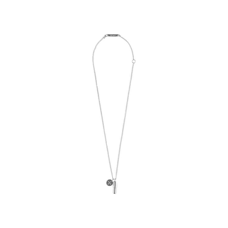 Ambush Pill Charm Necklace Silver