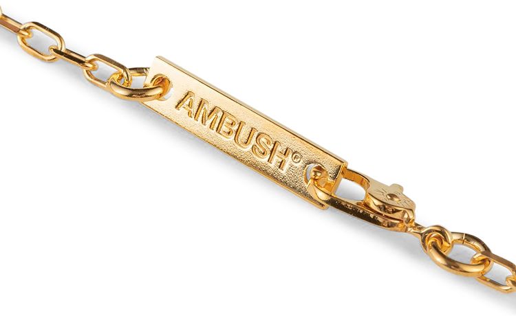 Ambush Pill Charm Necklace Gold