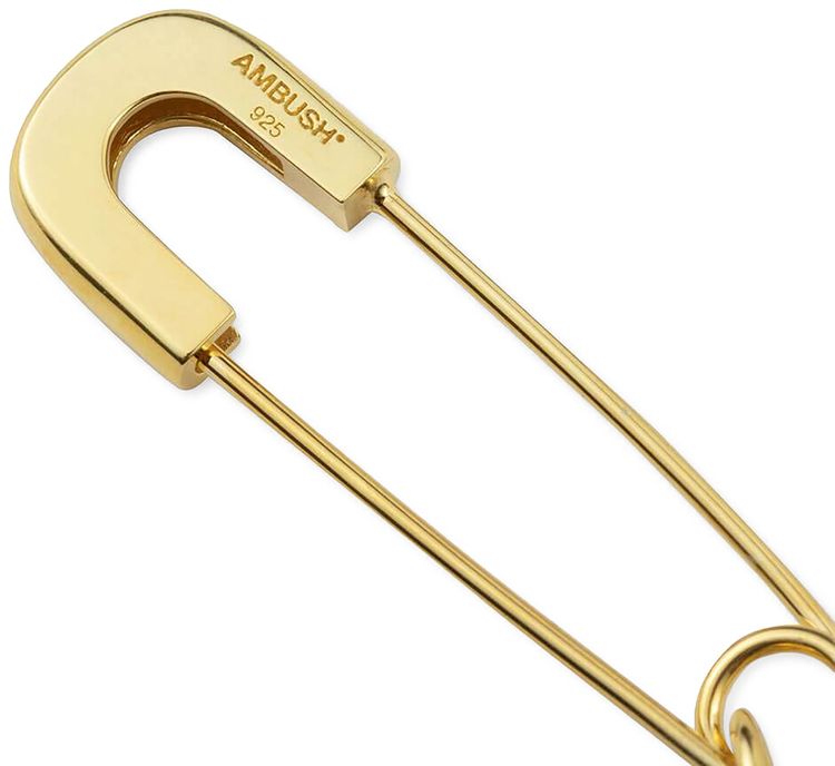 Ambush Feather Charm Earring Gold